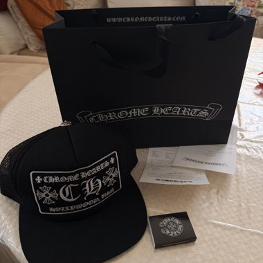 Casquette Chrome Hearts noire