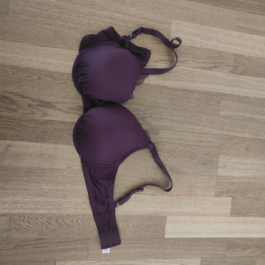 Purple bra