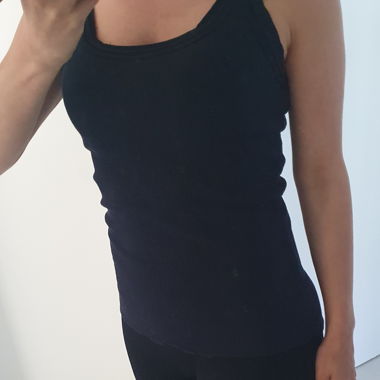 Blaues Tanktop von Saint Tropez (Gr. 38/M)