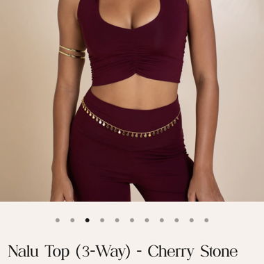 Haut Nalu Cherry Stone Yoga eco Royal Codes