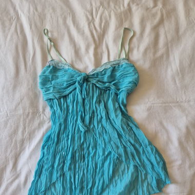 Vintage blaues Top