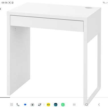 Sedia e scrivania Ikea