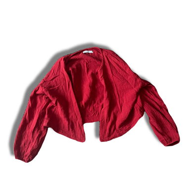 Giacca leggera rossa