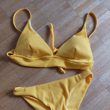 Yellow bikini