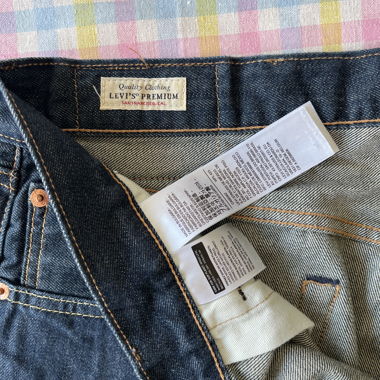Vintage Levi’s Dark Blue Straight Low Rise