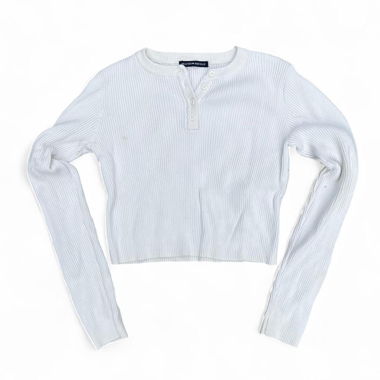 Brandy Melville Longsleeve Top White 