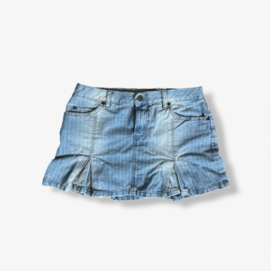 y2k minigonna in denim