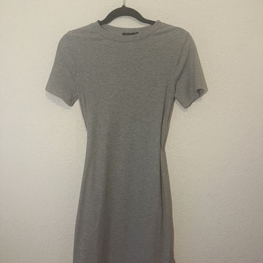 Robe t-shirt grise