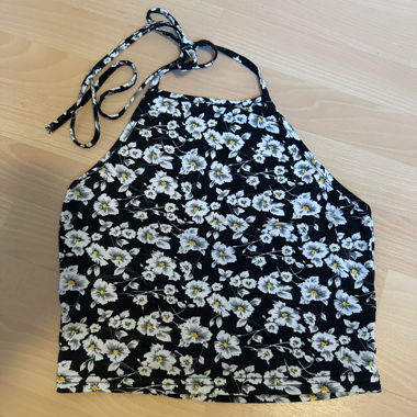 Crop top - attache derrière le cou
