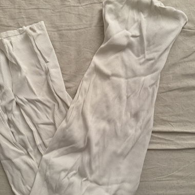 Robe blanche bustier
