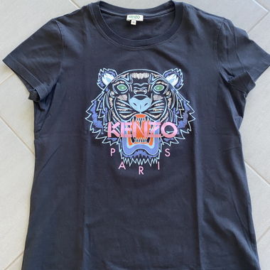 T-shirt Kenzo con stampa tigre originale