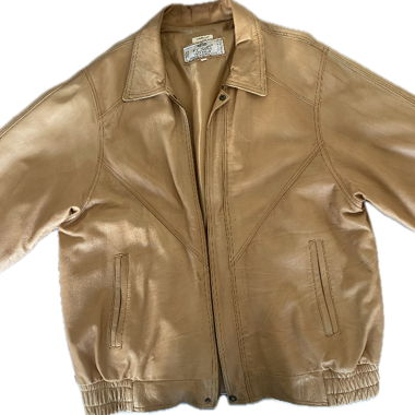 Vintage Leather Blazer