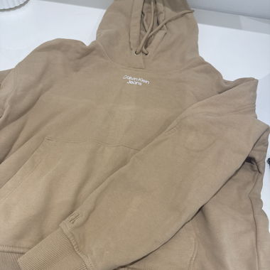 Felpa Calvin Klein beige