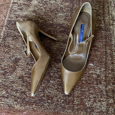 Escarpins en cuir super chics 