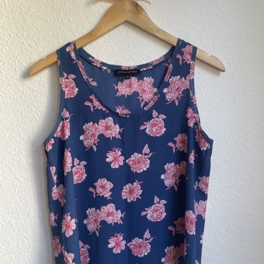 Haut sans manches Banana Republic à fleurs