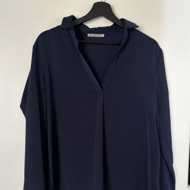 Bluse Dunkelblau