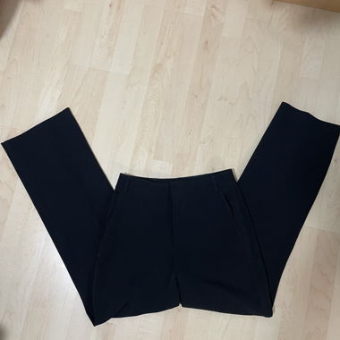 Black suit trousers