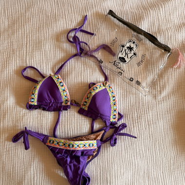 Ensemble de bikini Nellykini violet