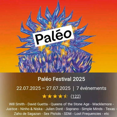 Biglietti Paleo Festival 2025