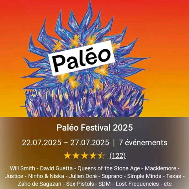 Biglietti Paleo Festival 2025