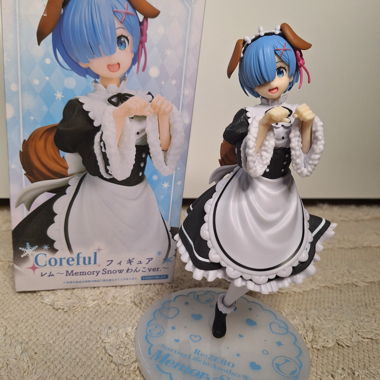 Figure manga Rem de Re: Zero (tenue pour chien)