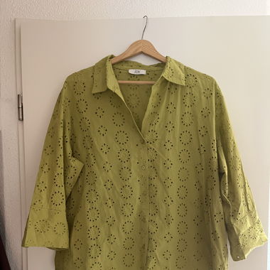 Bluse Grün/Gelb