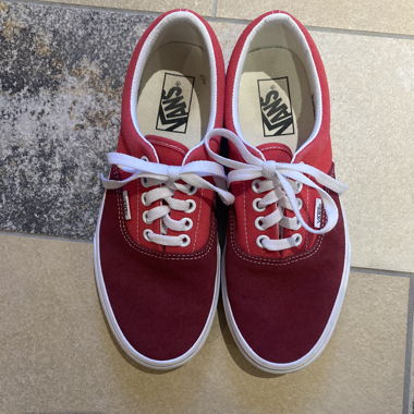 Baskets Vans rouges