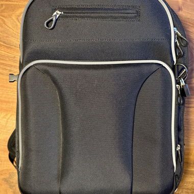 Black backpack