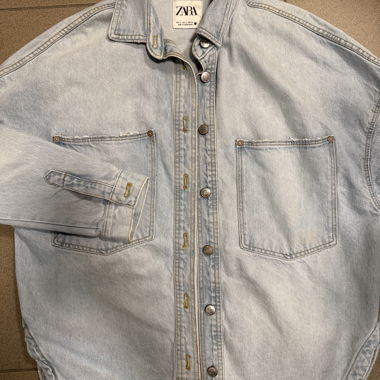 Blue denim jacket