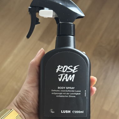 Spray corpo Lush Rose Jam