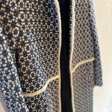 Zara Kurzmantel / Jacke in Tweed Optik