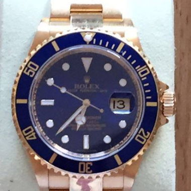 Rolex-style Bracelet Watch