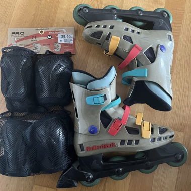 Rollerblade inline skates EU 38 with pads