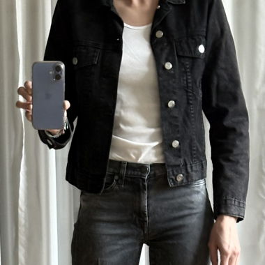 Black Denim Jacket