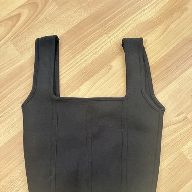 Zara Black Corset Top - Size S - Worn Once - 
