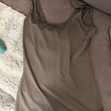 Ribbed One-Piece from SHEIN – Size L (EU 40/42)