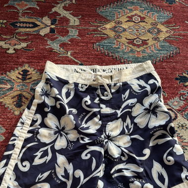 Vintage Malibu swim jorts