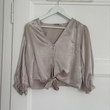 Blouse Zara effet satiné