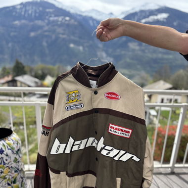 Veste biker blackair