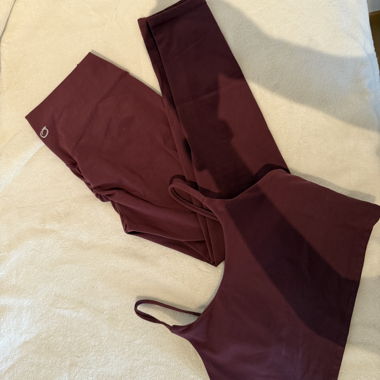 Ensemble sport PEACHY bordeaux