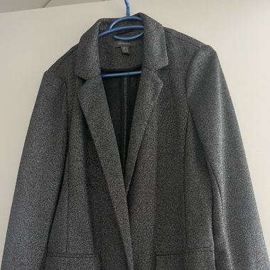 Blazer à paillettes argenté