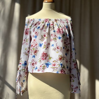 TS - Top spalle nude maniche lunghe - Terranova