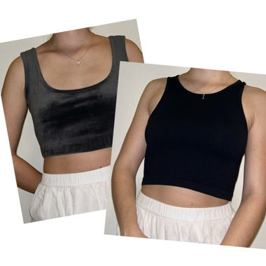 2 Crop Tops
