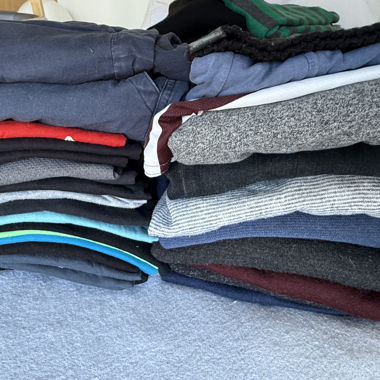 Pacco di abbigliamento da uomo