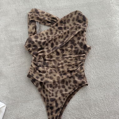 Leopard Print One-Piece