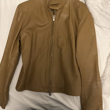 Vintage settore leather jacket
