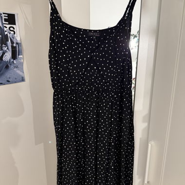 Polka-Dot-Negligé-Kleid