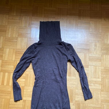 Braunes Wollkleid Gr. M
