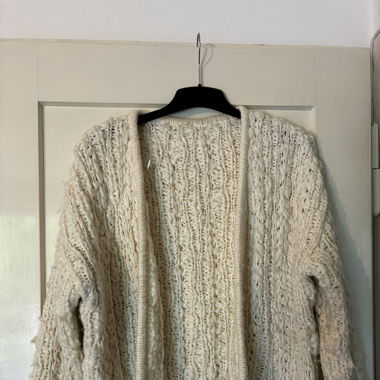 Cosy Knitted Wool Cardigan - H&M - Size Medium