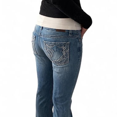Jeans da donna a zampa